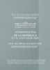 La Interpretación Constitucional. Constitución de la República de El Salvador 1983. Ley de Procedimientos Constitucionales - URL